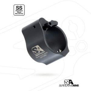 Superlative Arms DI Adjustable Gas Block, .936, Stainless, Solid Set Screw, Melonite